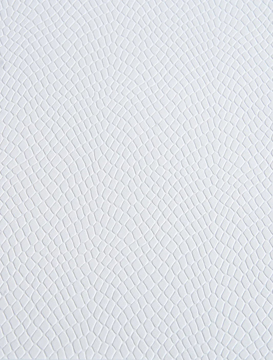 919 Snakeskin White
