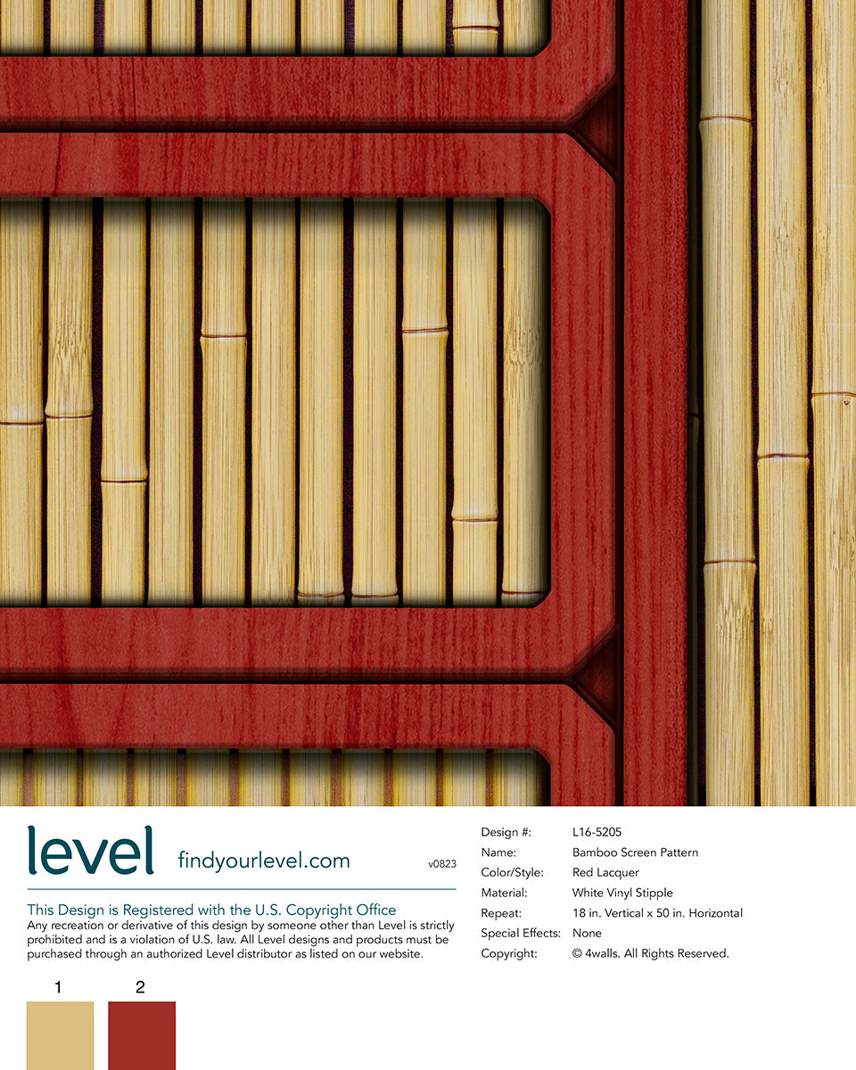 Bamboo Screen Pattern