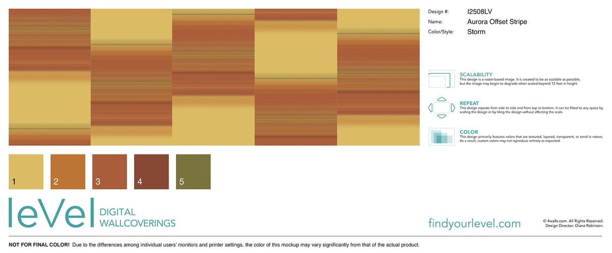 Aurora Offset Stripe