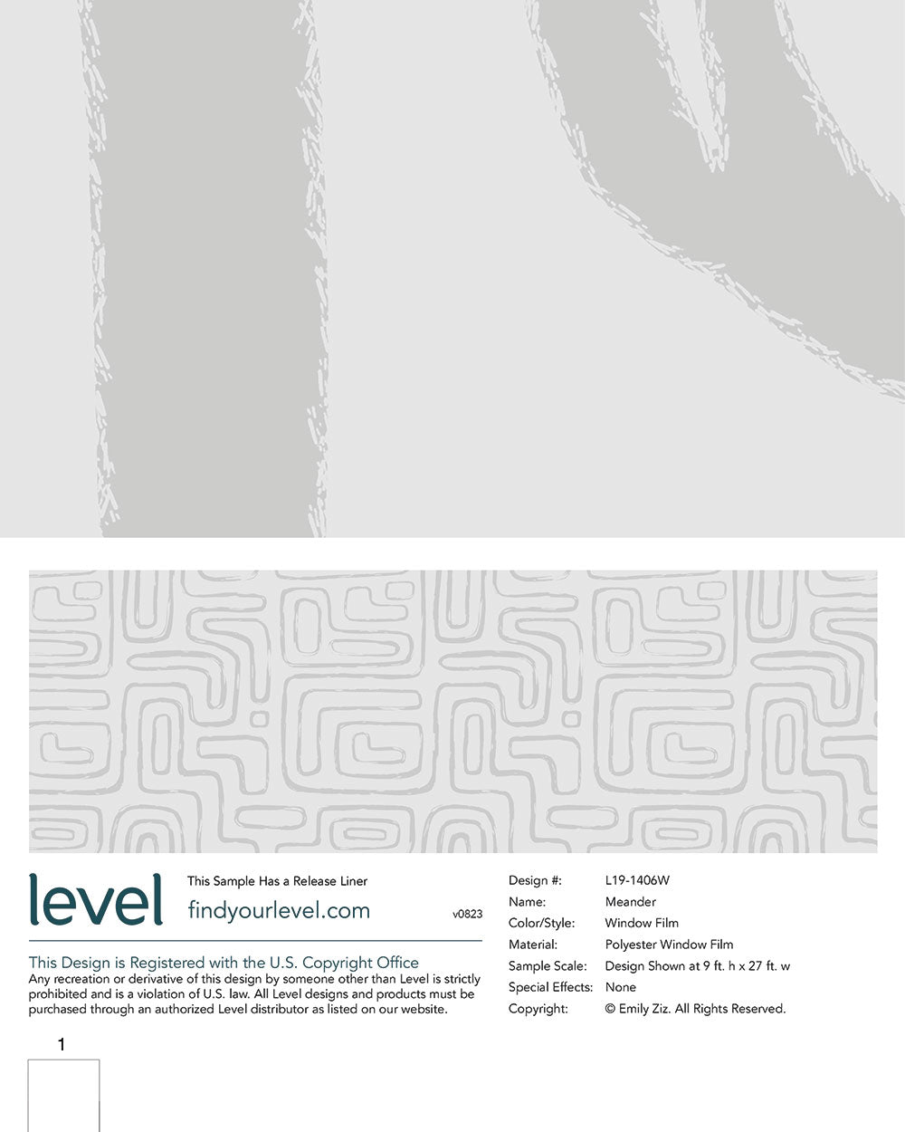Meander Window Film