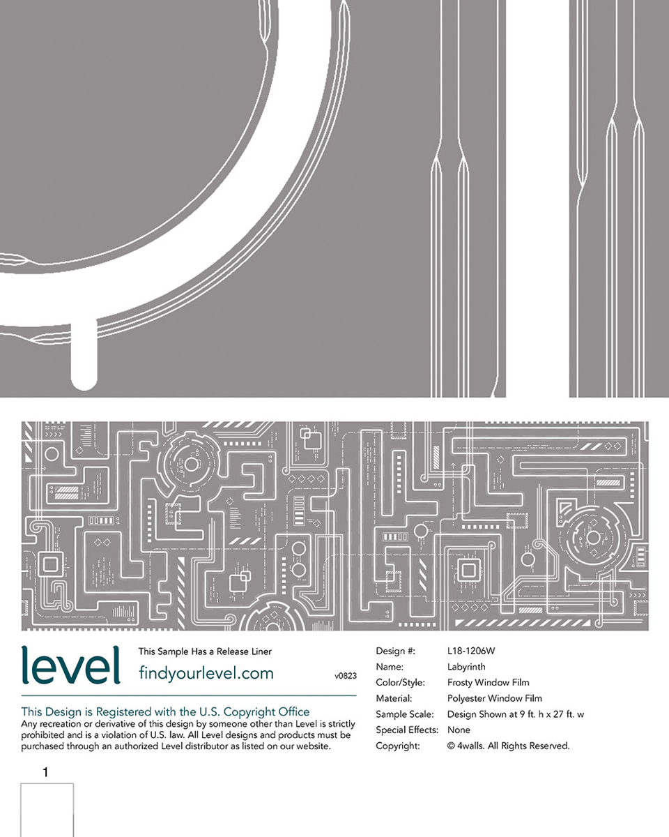 Labyrinth Window Film