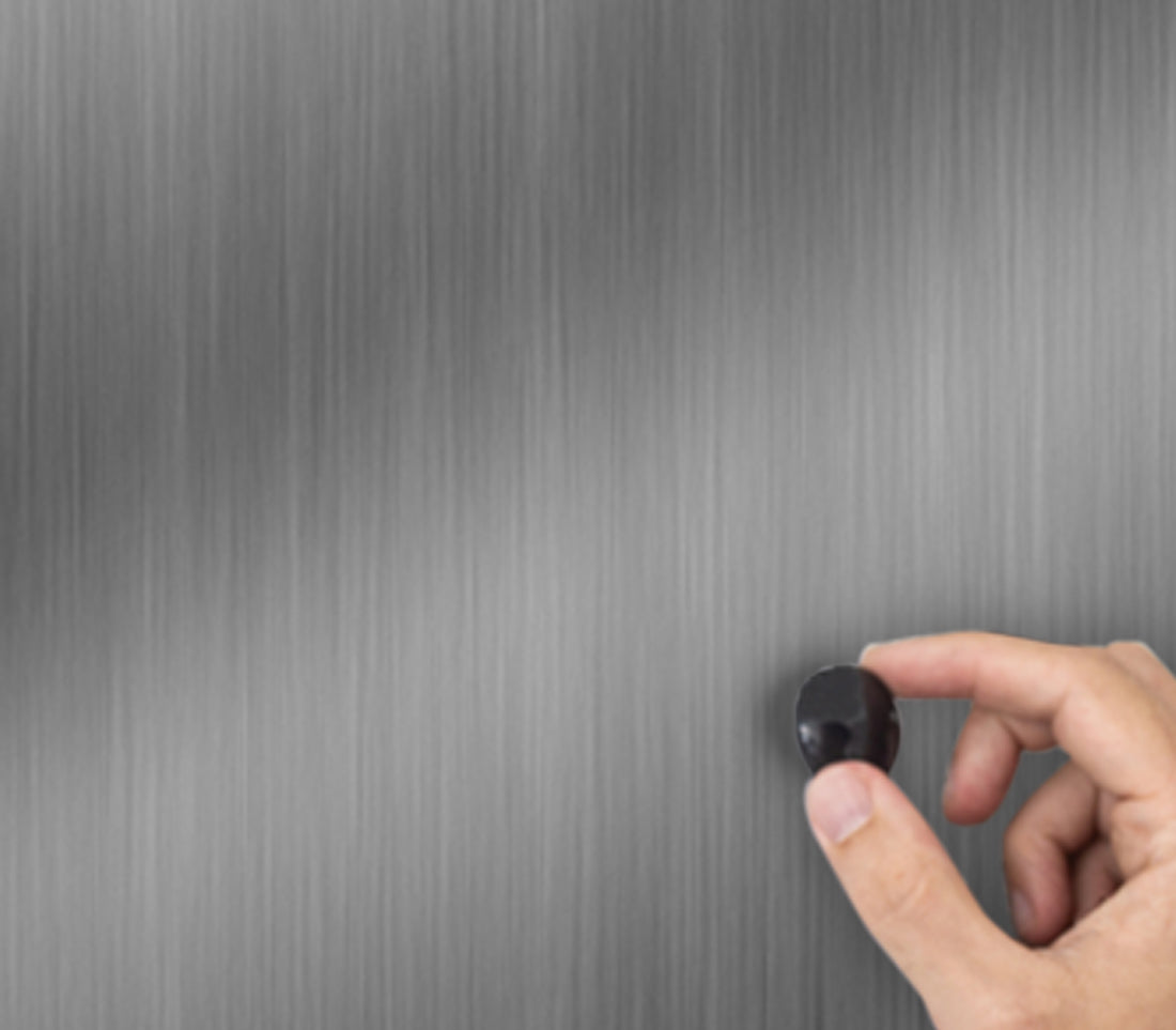 Magnetic Brushed Metal