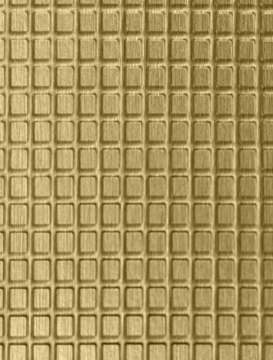 Brushed Brass Square