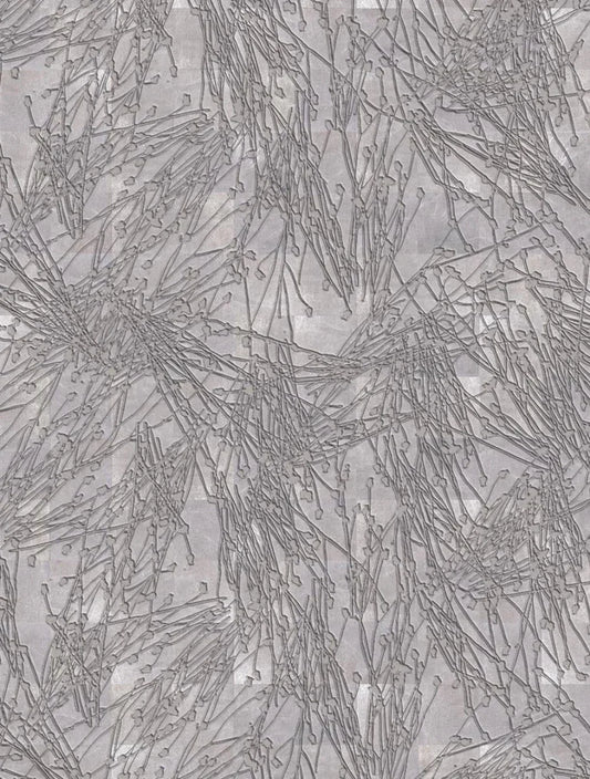 Centaurea Pressed in Silver