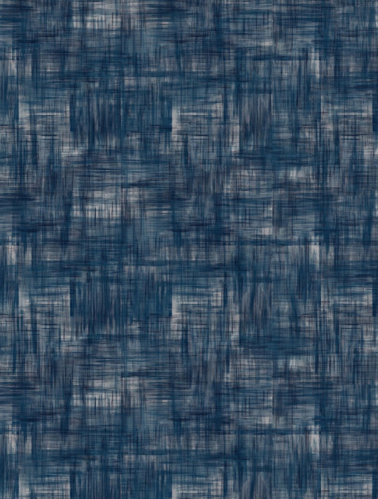 DP-628 Cross Hatch Blue Denim
