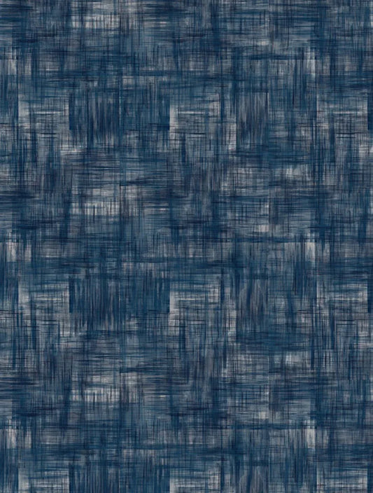 DP-628 Cross Hatch Blue Denim