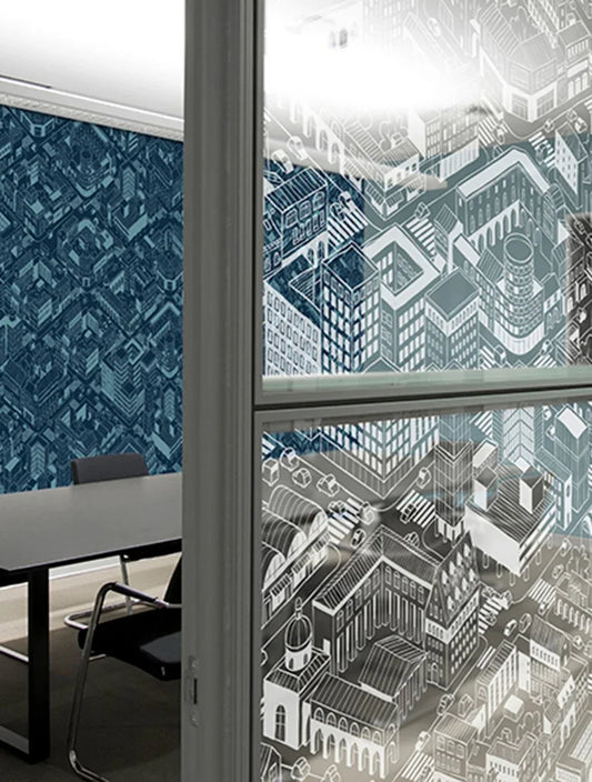 Cubic City Window Film