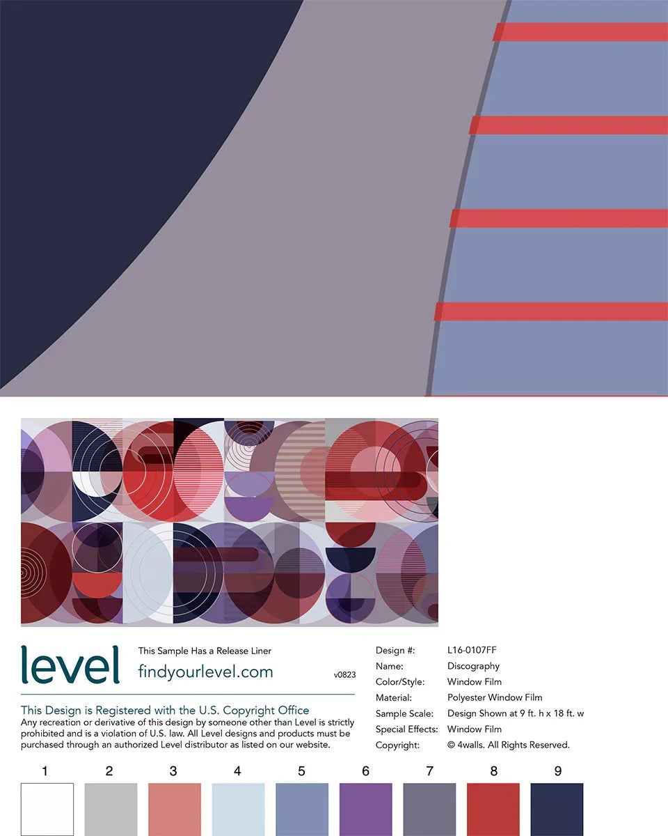 Discography Window Film