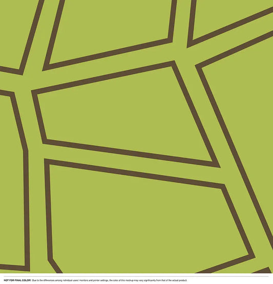 Crystal Lime Facet Grid