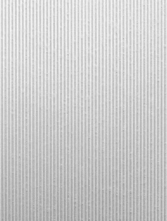 Matte White Paintable Fluted
