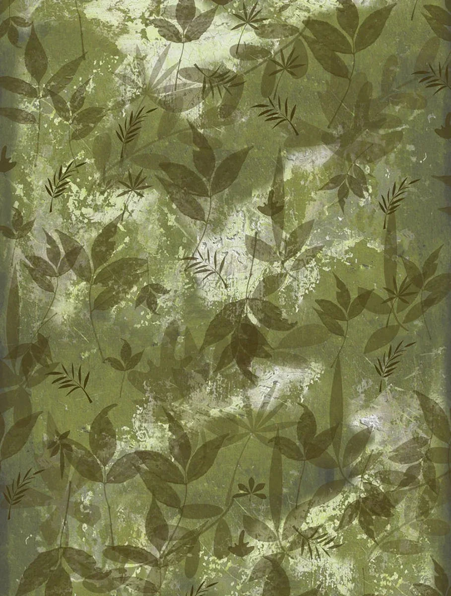 Green Leaves Collage