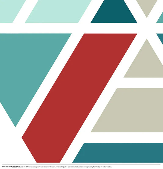 Green Wall Geometric