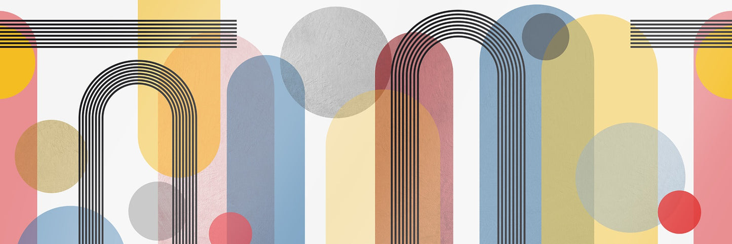 Bauhaus Geometric Window Film