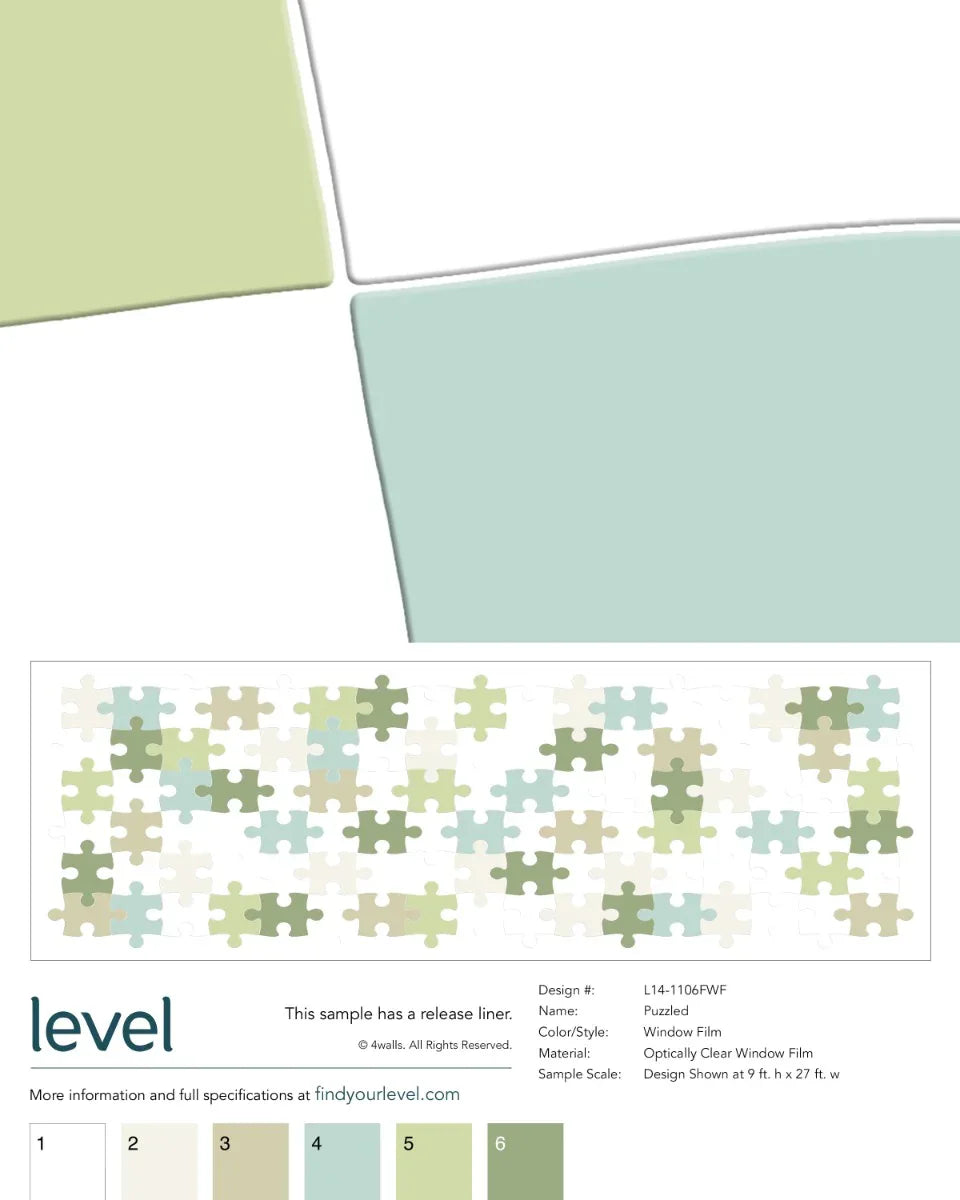 Puzzled Window Film