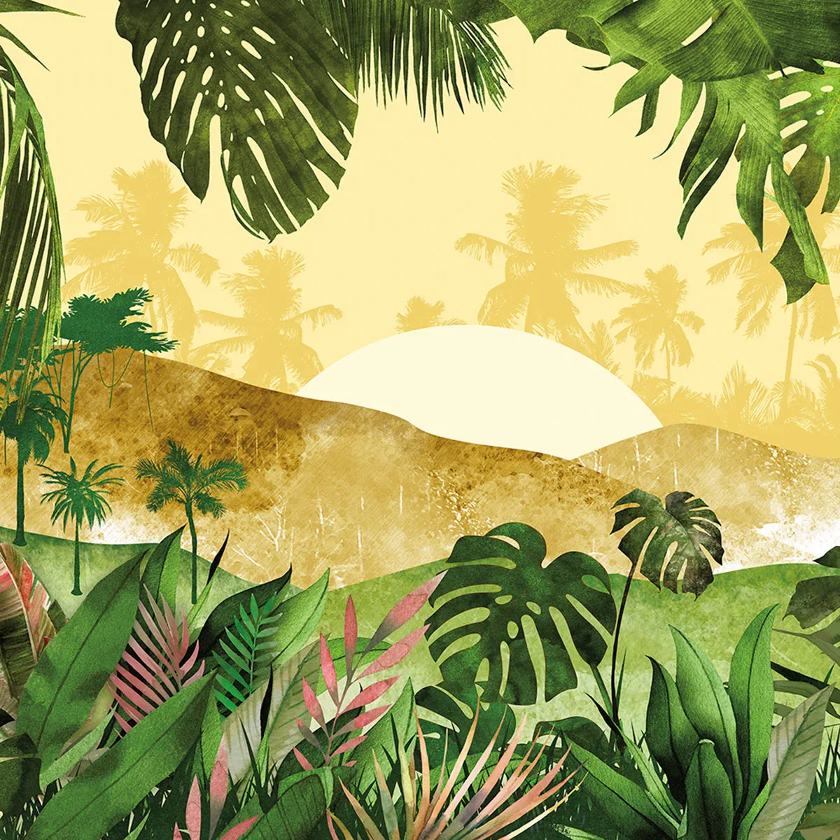 Jungle Watercolor