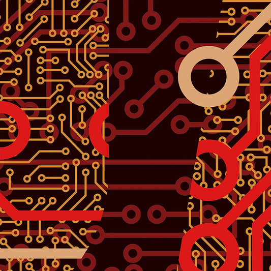 Circuit Board Word Wall