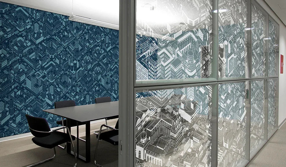 Cubic City Window Film