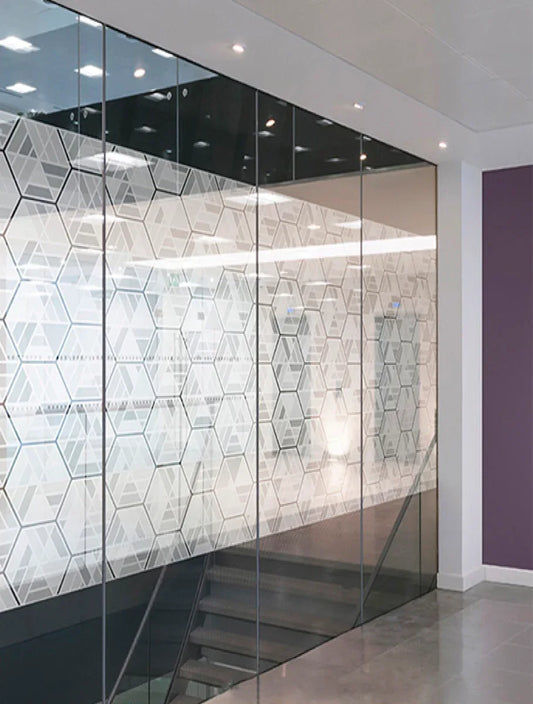 Metro Geo Standard Repeat Window Film
