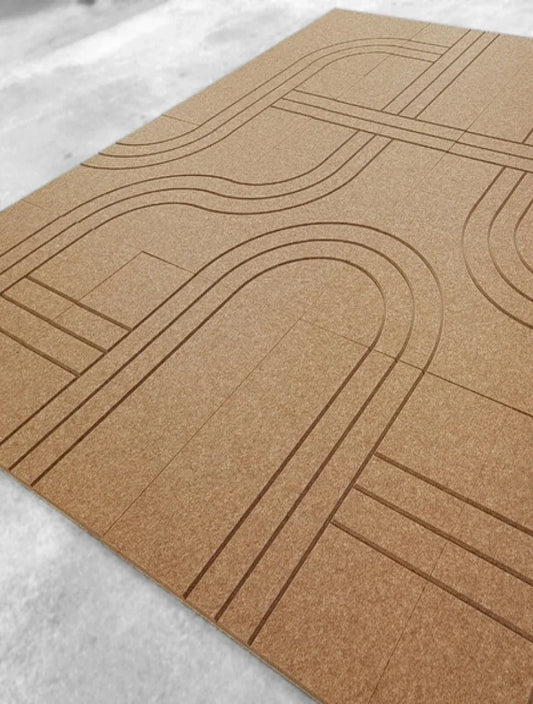 Mode Acoustic Felt Wall Groove Metro