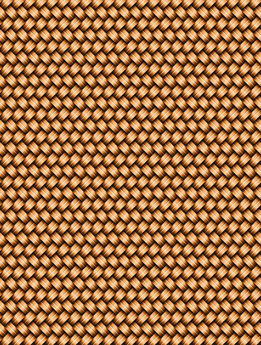 Woven Copper Rings