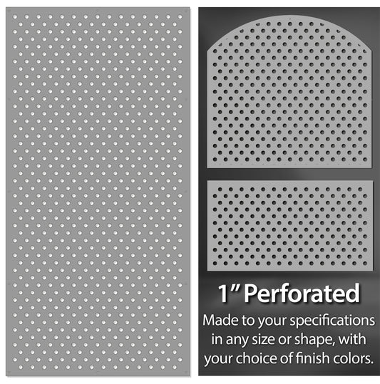 1" Perforated