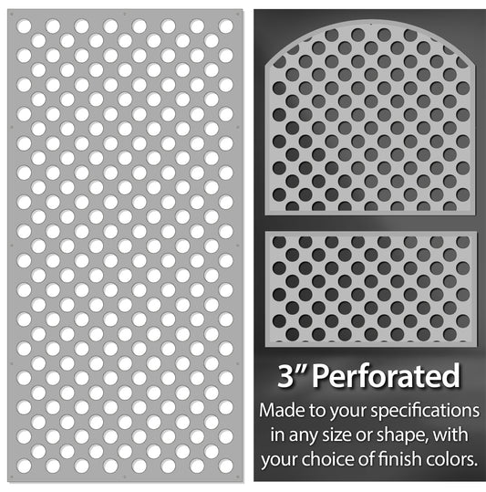 3" Perforated