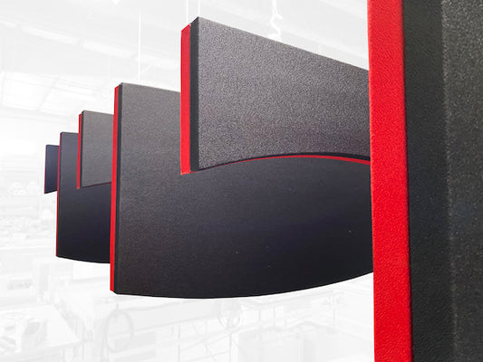 Mode Acoustic Fabric Ceiling Baffle Tide