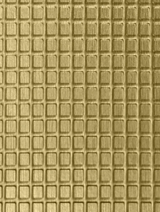 Brushed Brass Square