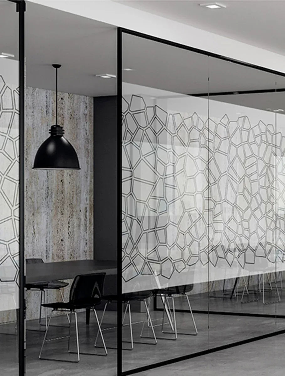 Facet Grid Standard Repeat Window Film – Surface Materials