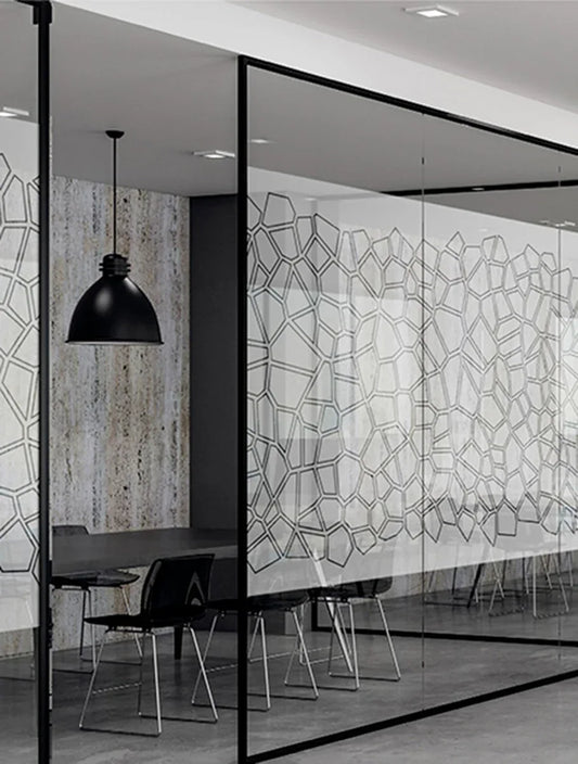 Facet Grid Standard Repeat Window Film