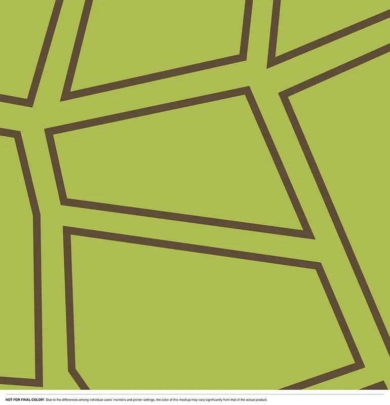 Crystal Lime Facet Grid