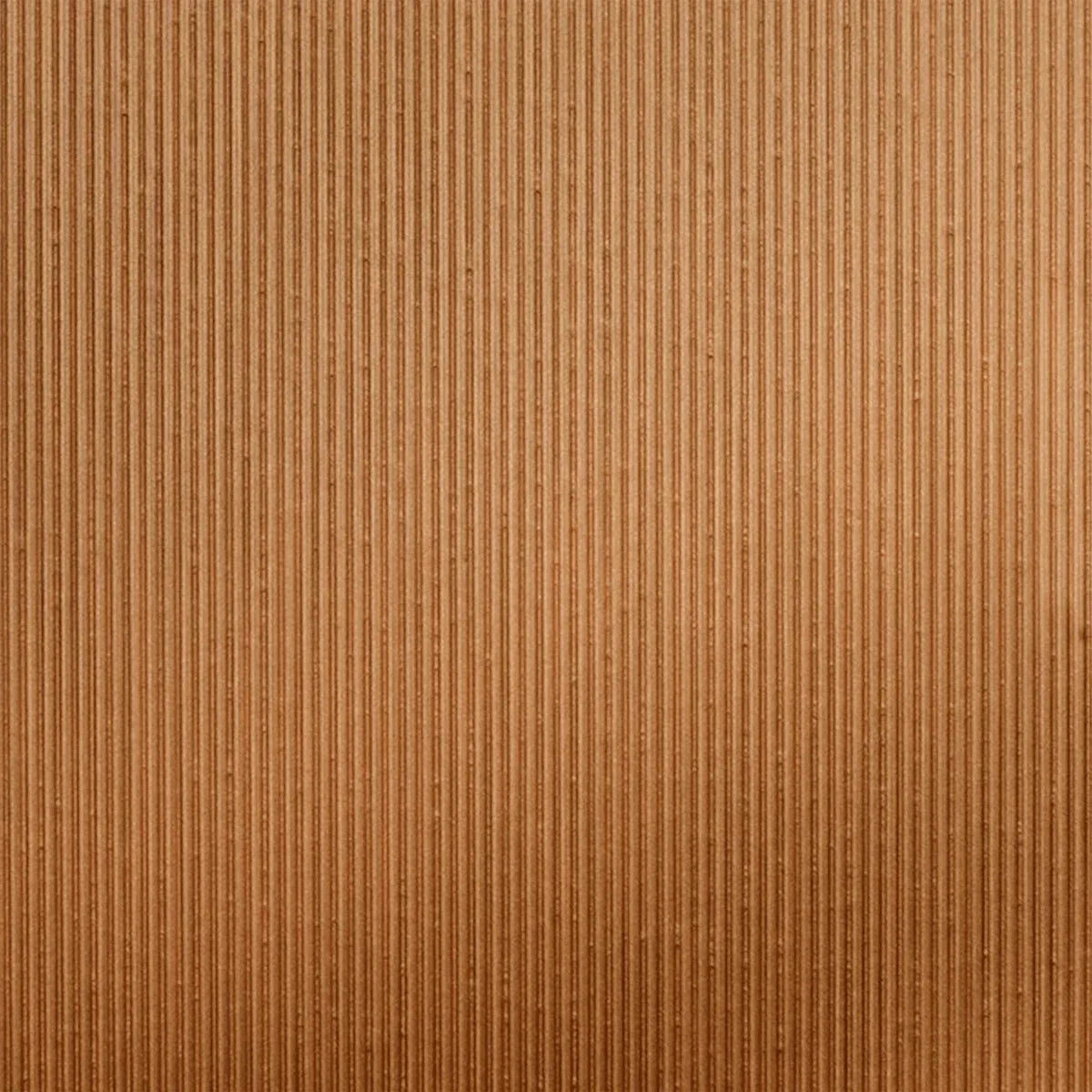Fluted Wall Panel - Brushed Copper CBS 514

