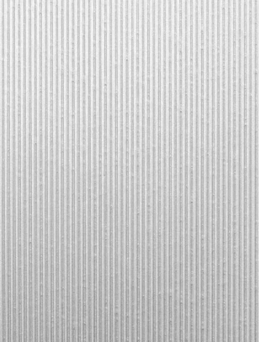 Matte White Paintable Fluted
