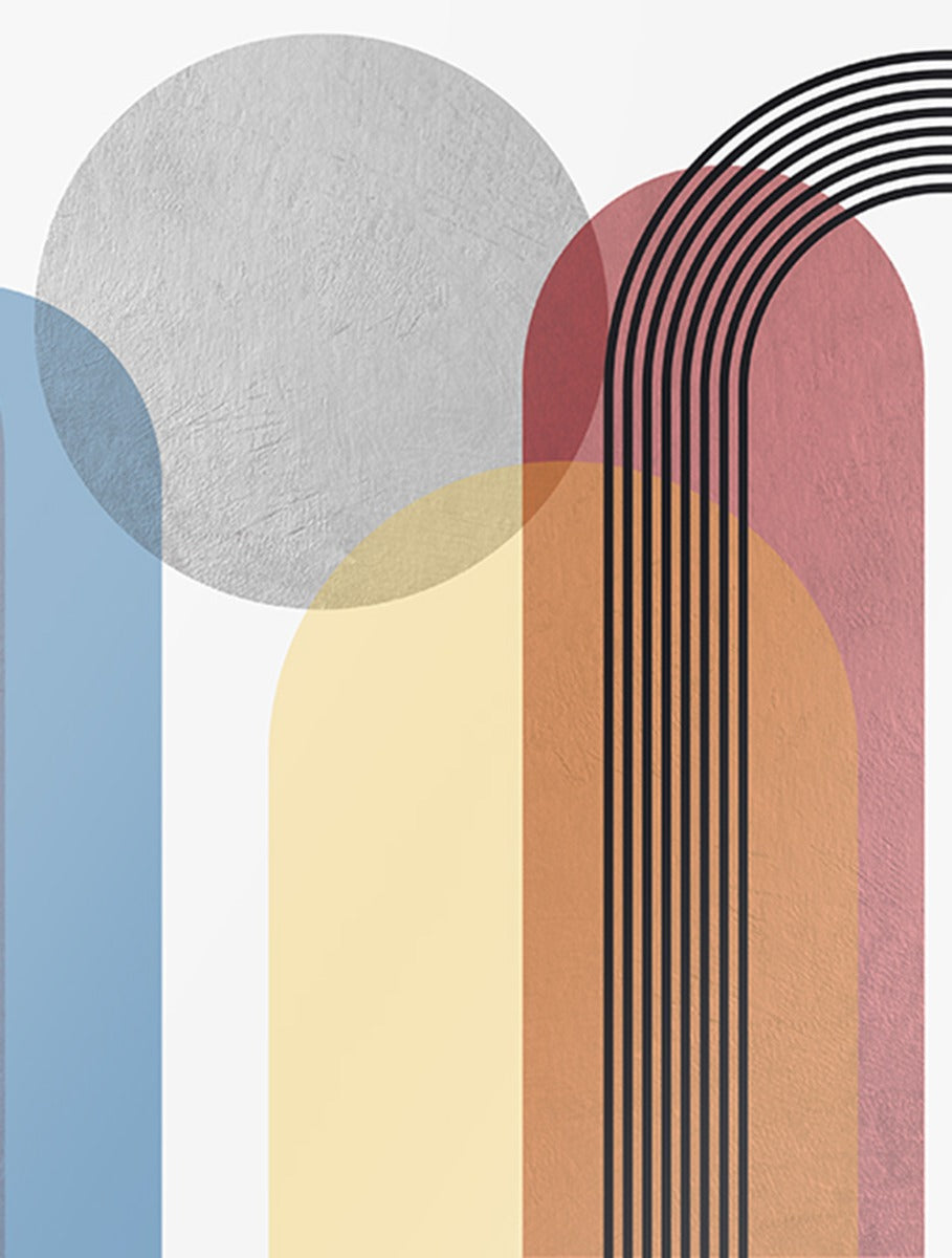 Bauhaus Geometric Window Film