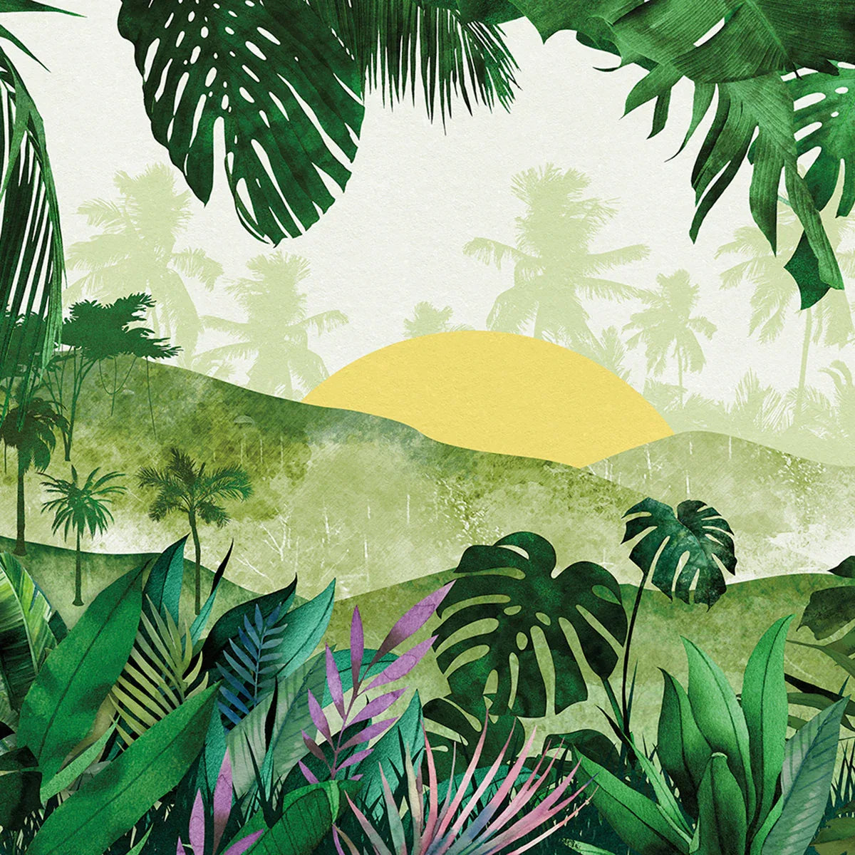Jungle Watercolor