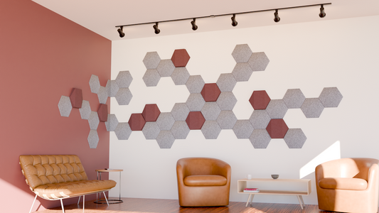 Mode Acoustic Felt Wall Hive