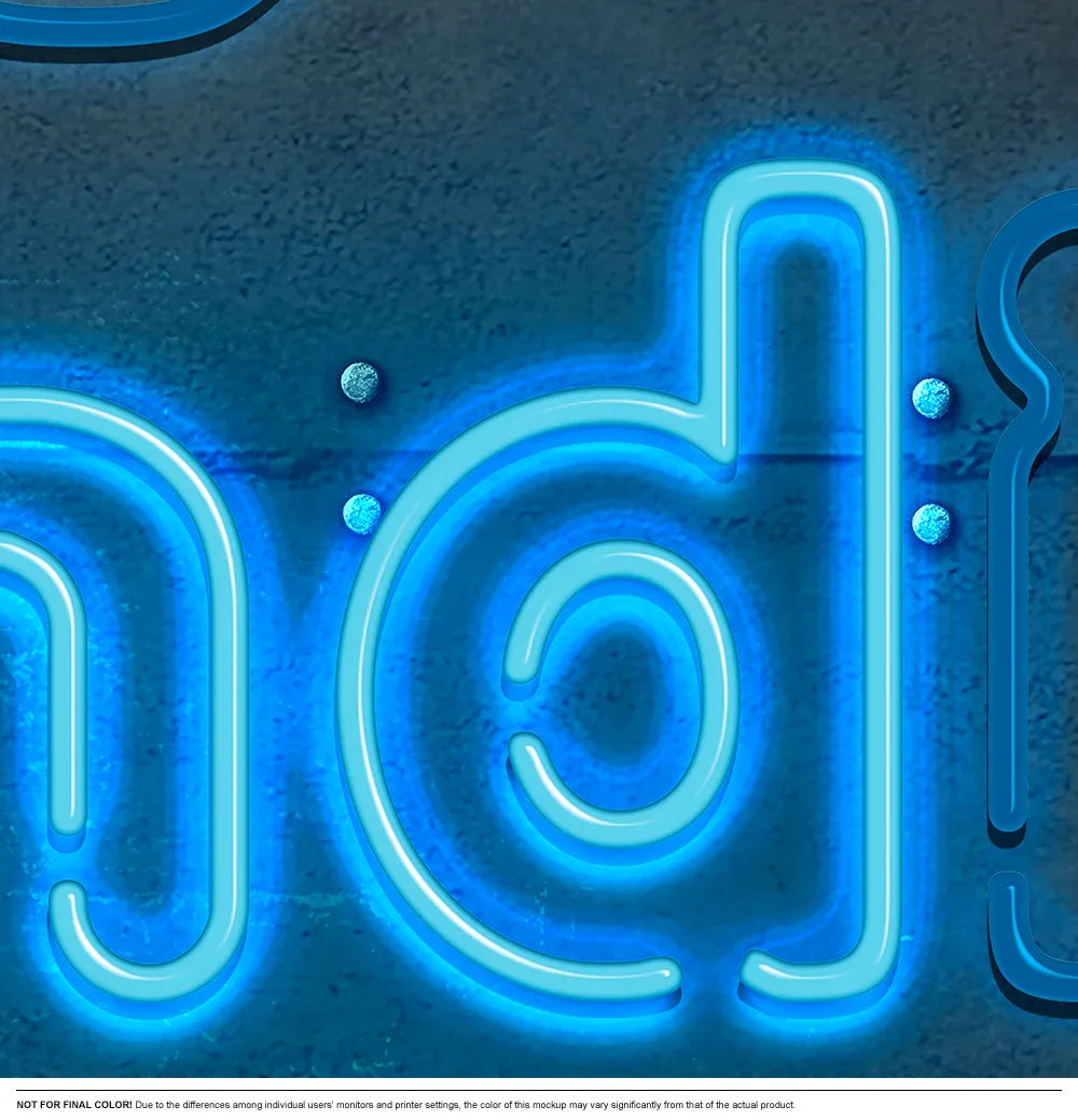 Neon Word Wall