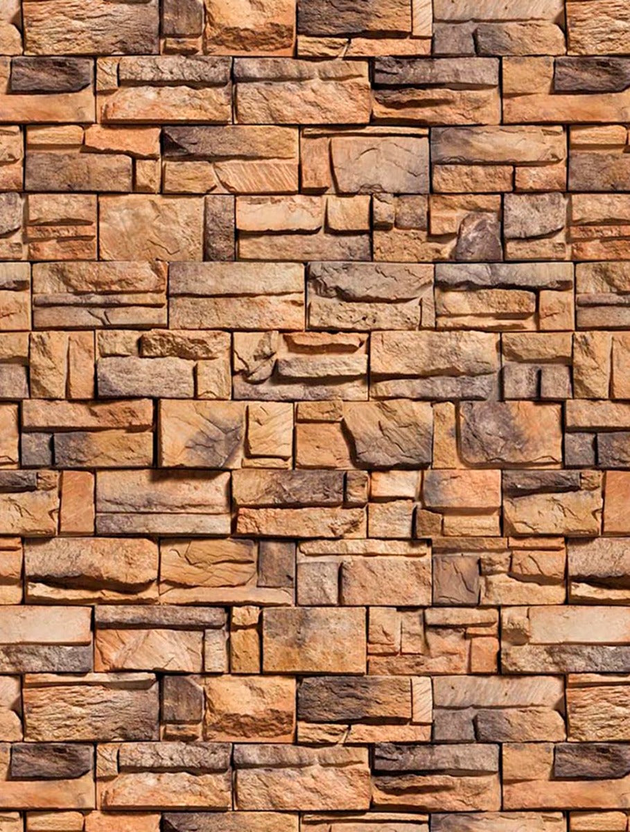 Stone Wall Tan Blocks