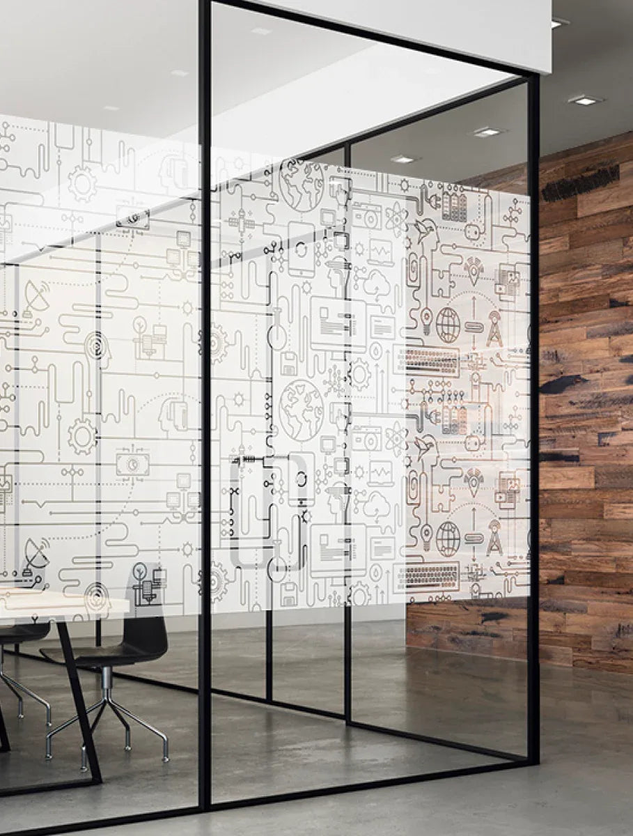 Tech Support Standard Repeat Window Film – Surface Materials