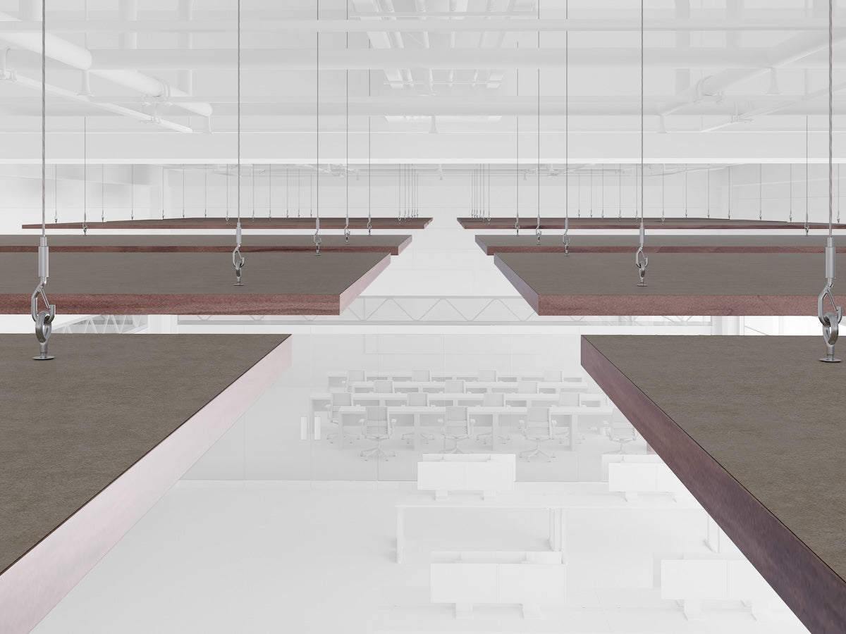 Mode Acoustic Wood Ceiling Cloud