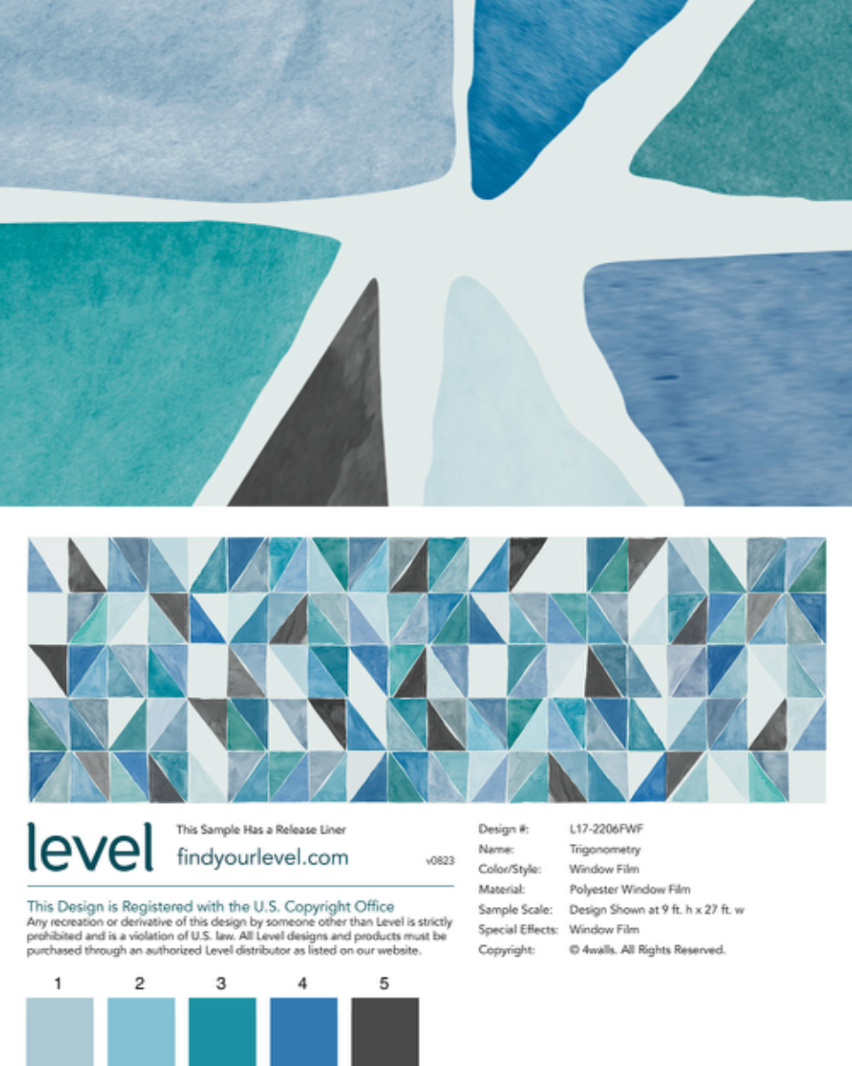 Trigonometry Window Film