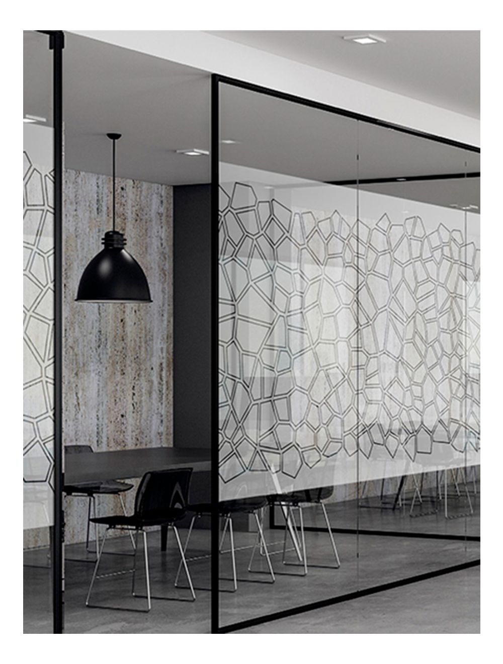 Facet Grid Window Film